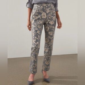Chico’s So Slimming Juliet Floral Damask Slim Ankle Pant - Sold Out